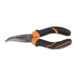 Beta 1168GBM 200 Pinze a becchi mezzotondi lunghissimi piegati zigrinati impugnatura bimateriale finitura industriale 011680270