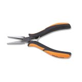 Beta 1172BM Pinza per elettronica a becchi piatti lunghi lisci impugnatura bimateriale 011720101