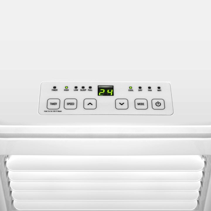 TEESA 2.5 kW Portable Air Conditioner with Wi-Fi and Tuya White