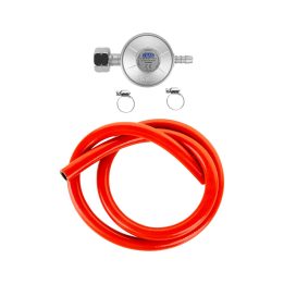 TEESA BBQ GAS REGULATOR FOR BARBECUE (HOSE BANDS)