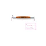 Beta 1236B 0,8X4 Giravite a squadra per viti a testa con intaglio cromati 012360201