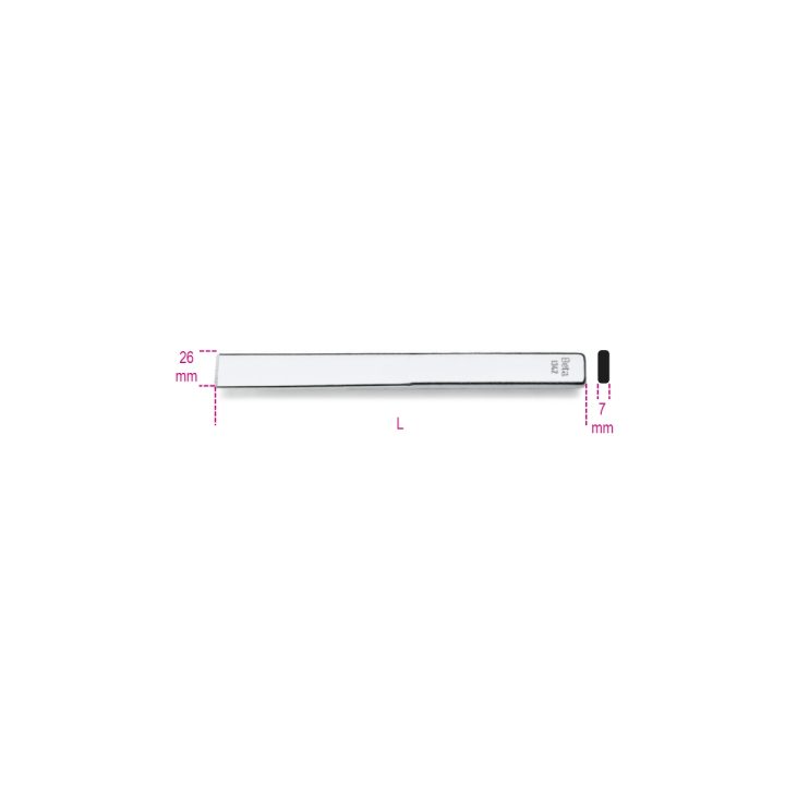 Beta 1342 Scalpello extrapiatto con tagliente diritto 013420001