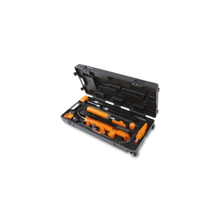 Beta 1365/K13 Pompa oleodinamica 10 t e kit accessori per carrozzeria in pratica valigia trolley 013650013
