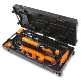 Beta 1365/K13 Pompa oleodinamica 10 t e kit accessori per carrozzeria in pratica valigia trolley 013650013