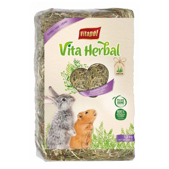 VITAPOL Vita Herbal - hay for rodents - 1 2 kg