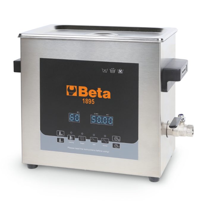 Beta 1895 6 Vasca di lavaggio ad ultrasuoni da 6 litri con funzione speciale di degassificazione 018950060