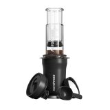 Go Plus coffee maker with black AeroPress thermal mug