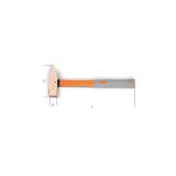 Beta 1370BA/PL 500 Martelli tipo tedesco antiscintilla, manico in fibra 013700815