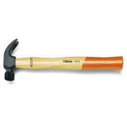 Beta 1375 Martelli con penna a granchio manico in legno 013750000