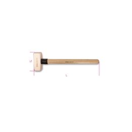 Beta 1380BA 1500 Mazzette antiscintilla manico in legno 013800815