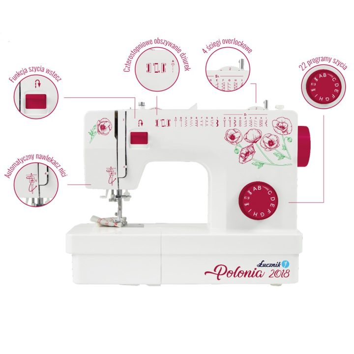 POLONIA 2018 Sewing machine mechanical Łucznik