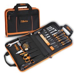 Beta 2001/BZ27 VU Valigetta pieghevole con assortimento di 27 utensili per interventi universali 020010157