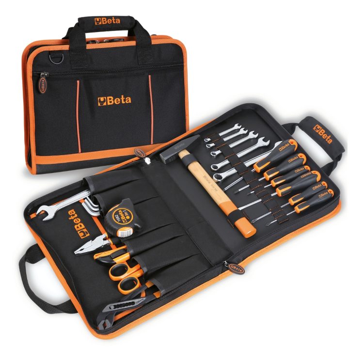Beta 2001/BZ27 VU Valigetta pieghevole con assortimento di 27 utensili per interventi universali 020010157