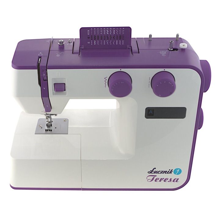 ŁUCZNIK TERESA sewing machine white-violet