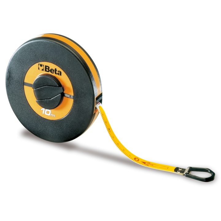 Beta 1694L10 Rotelle metriche cassa in ABS antiurto nastro in fibra di vetro ricoperto in PVC 016940110