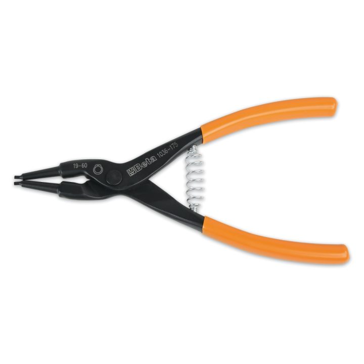 Beta 1036 175 Pinza per anelli seeger esterni a becchi dritti 010360017