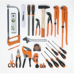 Beta 2109MT ID/1 Borsa portautensili con assortimento di 24 attrezzi per idraulica 021091026