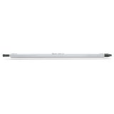 Beta 1281LP/2 Giravite bivalenti per viti a testa con intaglio cromato, punte nere 012810304