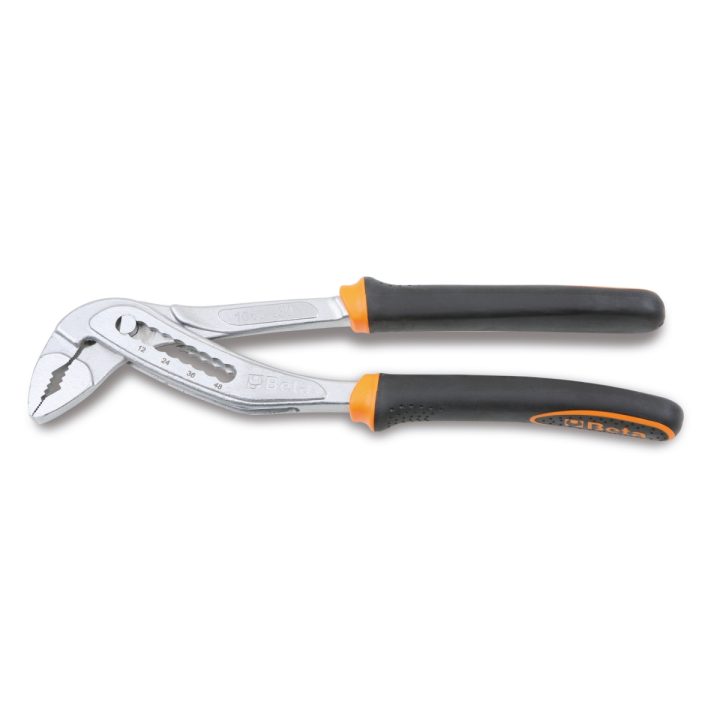 Beta 1048BM 250 Pinza regolabile a cerniera chiusa, impugnatura bimateriale 010480215