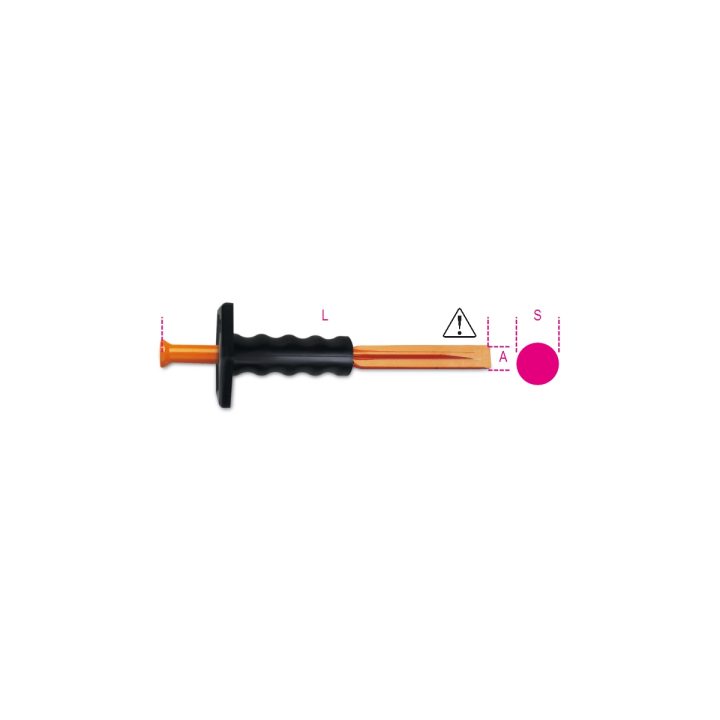 Beta 1701N/PM 300 Scalpelli per edilizia con paramano 017010103