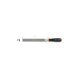 Beta 1719BM/RL Raspa/lima piatta con impugnatura bimateriale antiscivolo 017190360