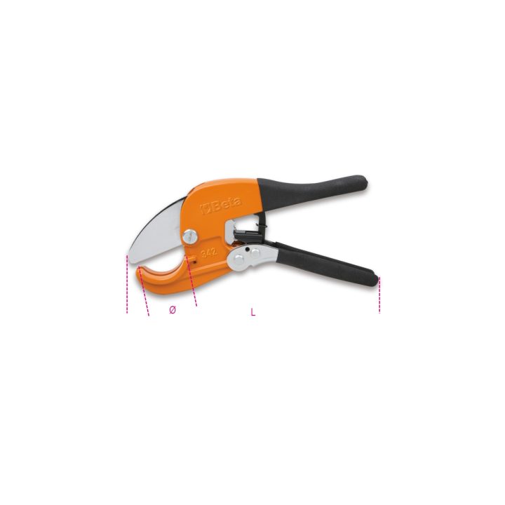 Beta 342 Cesoia a cricchetto per tubi in materiale plastico 003420030