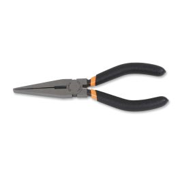 Beta 1162G 200 Pinze a becchi piatti lunghissimi diritti zigrinati manici ricoperti con 2 strati di PVC antiscivolo finitura ind