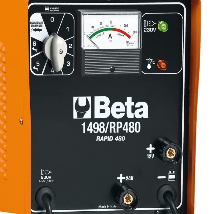 Beta 1498/RP380 Caricabatterie avviatore tradizionale 12/24 V 014980750