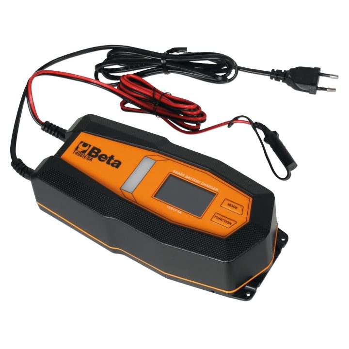 Beta 1498H/8A Caricabatterie elettronico 12-24V multifunzione 014980208