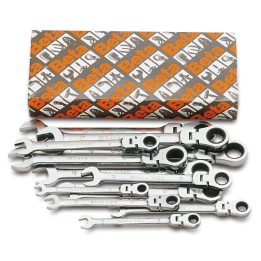 Beta 142SN/S13 Serie di 13 chiavi combinate a cricchetto snodate (art. 142SN) 001420263