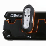 Beta 1836BW Lampada da testa ricaricabile a LED, con luce rossa e sensore ON/OFF, wireless 018360201