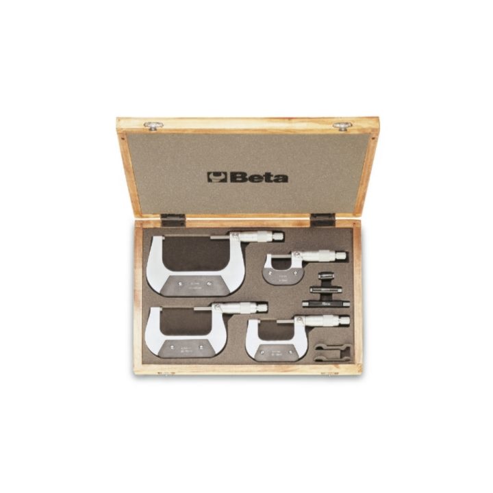Beta 1658/C4 Assortimento di 4 micrometri 1658 016580001