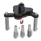 Beta 1493/C7 Chiave autoregolabile a tre bracci per filtri olio destrorsa-sinistrorsa, con bracci intercambiabili 014930079