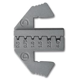 Beta 1609I/C6-T1 Matrici per capicorda preisolati a tubetto da 0,5 a 4 mm² 016090305