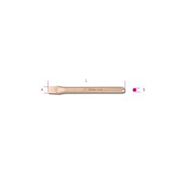 Beta 1701BA 350 Scalpelli esagonale antiscintilla 017010817