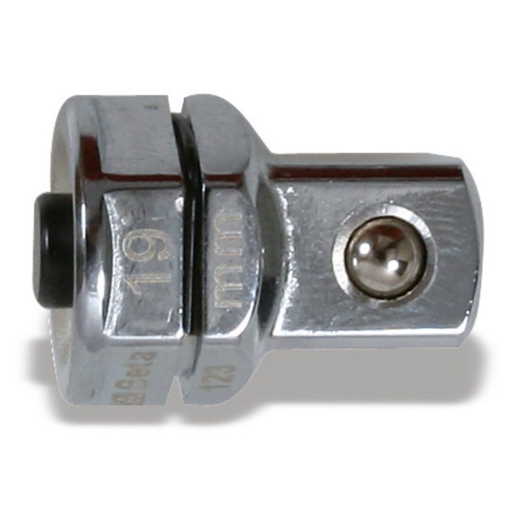 Beta 123Q1/2 Adattatore a sgancio rapido da 1/2" per chiavi a cricchetto da 19 mm cromato 001230319