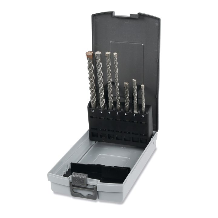 Beta 419/SP7 Serie di punte per muratura (art. 419) codolo SDS Plus in cassetta 004190507