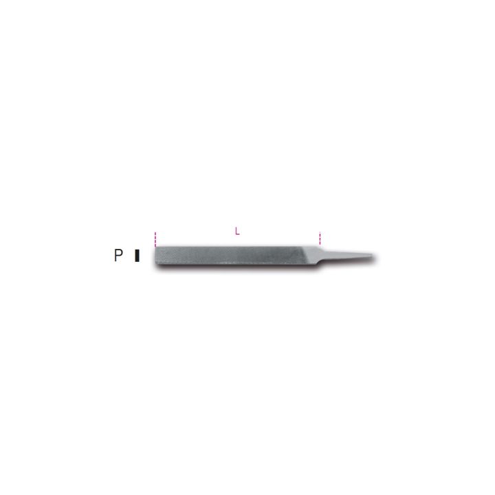 Beta 1718D8/P Lime piatte a taglio grossolano, senza impugnatura 017180135