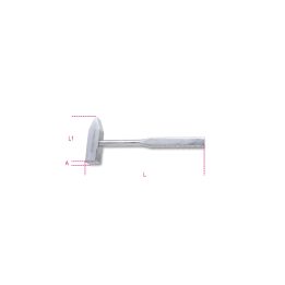 Beta 1370INOX 500 Martello tipo tedesco per meccanici in acciaio inossidabile 013700375