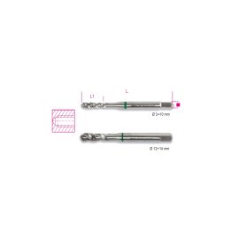 Beta 429FC 3 Maschi a macchina per fori ciechi passo grosso in acciaio HSS-CO 5% 004290103