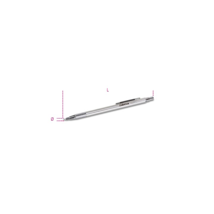 Beta 1688PC Punta per tracciare a penna in acciaio temprato cromato 016880300