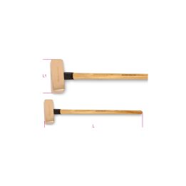Beta 1381BA 8000 Mazze antiscintilla manico in legno 013810858