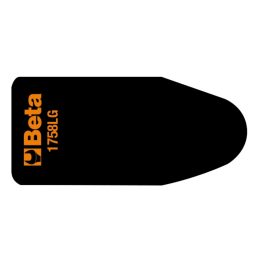 Beta 1758LG Lamina modellabile in alluminio rivestita in gomma, per la canalizzazione dei liquidi 017580006