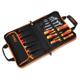 Beta 2001/BZ24 MQ Valigetta pieghevole con assortimento di 24 utensili per elettricisti 020010154