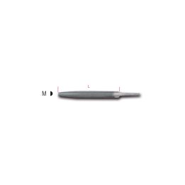Beta 1718D10/M Lime mezzotonde a taglio grossolano, senza impugnatura 017180147