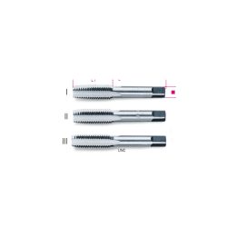 Beta 430ASC 1" Serie di 3 maschi a mano sgrossatore, intermedio, finitore UNC in acciaio al cromo 004300060