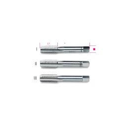 Beta 431 14 Serie di 3 maschi a mano sgrossatore, intermedio, finitore passo grosso in acciaio HSS 004310014