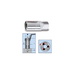 Beta 1433 16 Estrattori a rulli per viti prigioniere con attacco quadro femmina 1/2" 014330016