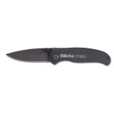 Beta 1778SCL Coltello a serramanico con finitura soft carbon look lama in acciaio temprato • in astuccio 017780089
