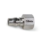 Beta 1916JF 1/4 Innesti rapidi profilo asiatico filettati femmina, GAS cilindrico BSP 019160456